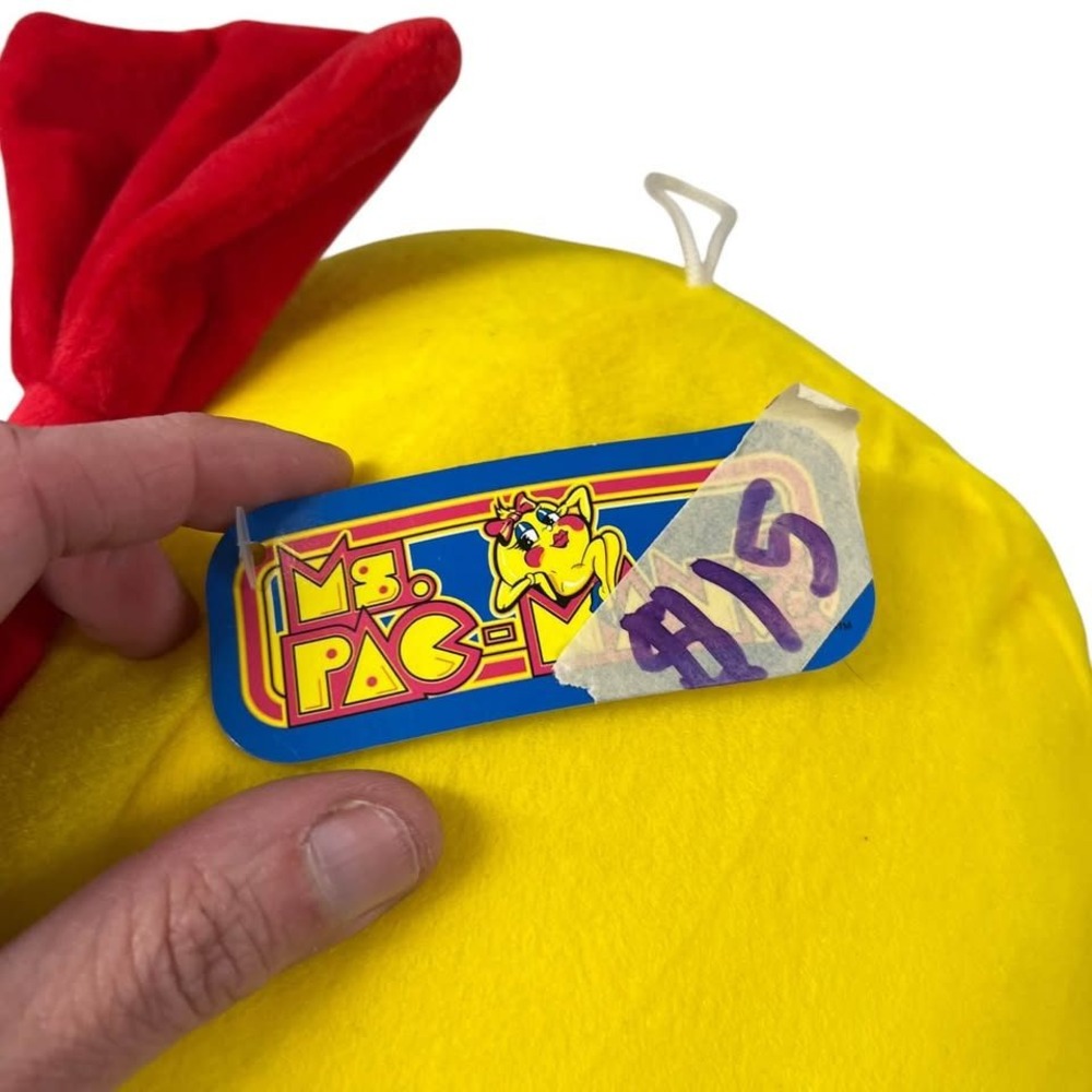 Toy Factory Ms. Pac-Man Plush Approx 14" NEW WITH TAGS - Picture 2 of 10